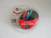 Ge Component Video Cable 6 Feet 1.8 M In Sealed Pkg.